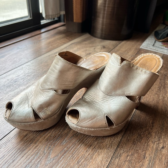 Vintage Born Crown Clog Sandals size 7/38 - Picture 1 of 5